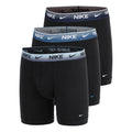 Essential Cotton Stretch Boxer Brief Boxer Short - 3er Pack Herren-schwarz, blau