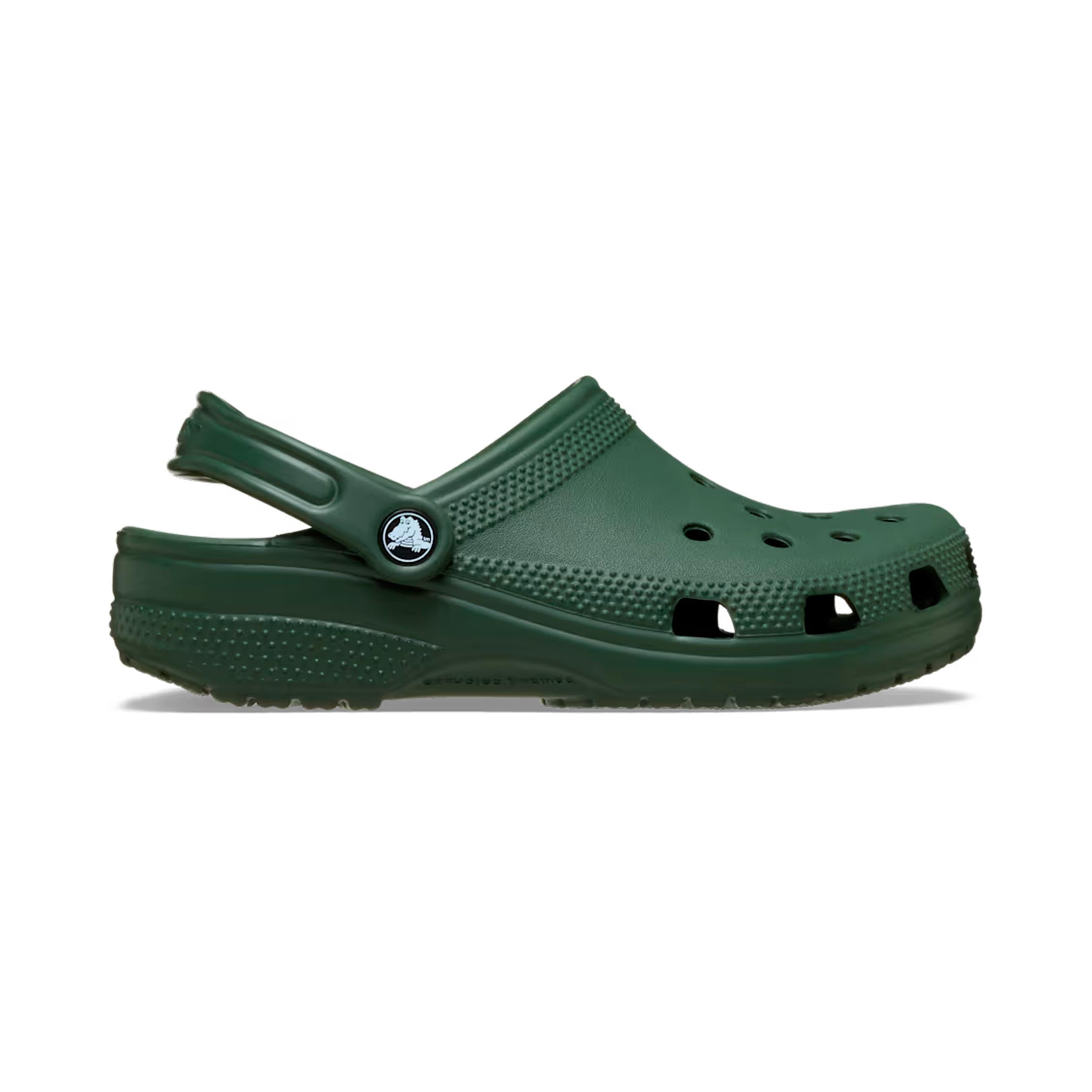 Crocs Classic Clog Badelatschen Kinder - dunkelgrün