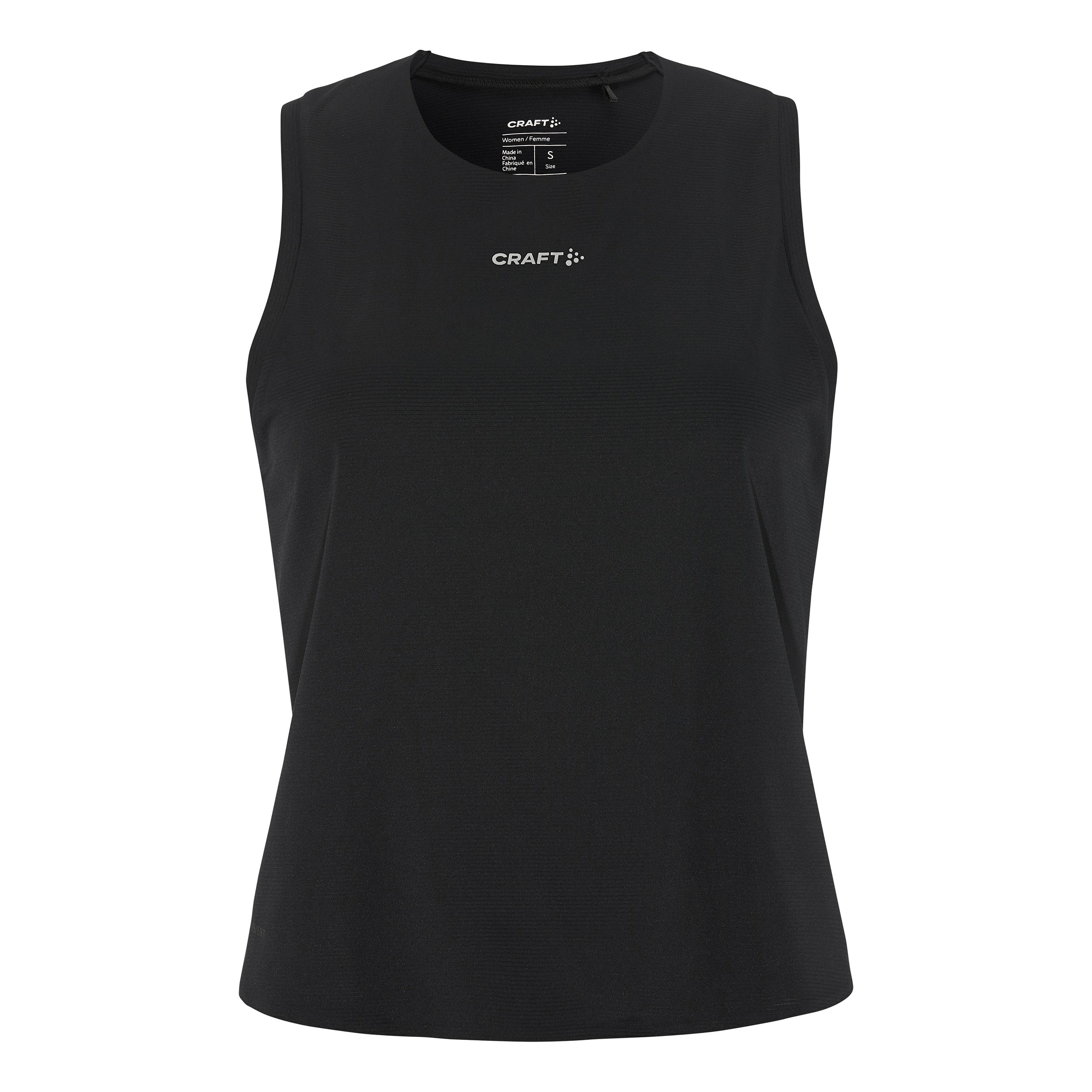 Craft Hypervent Laufshirt Damen - schwarz