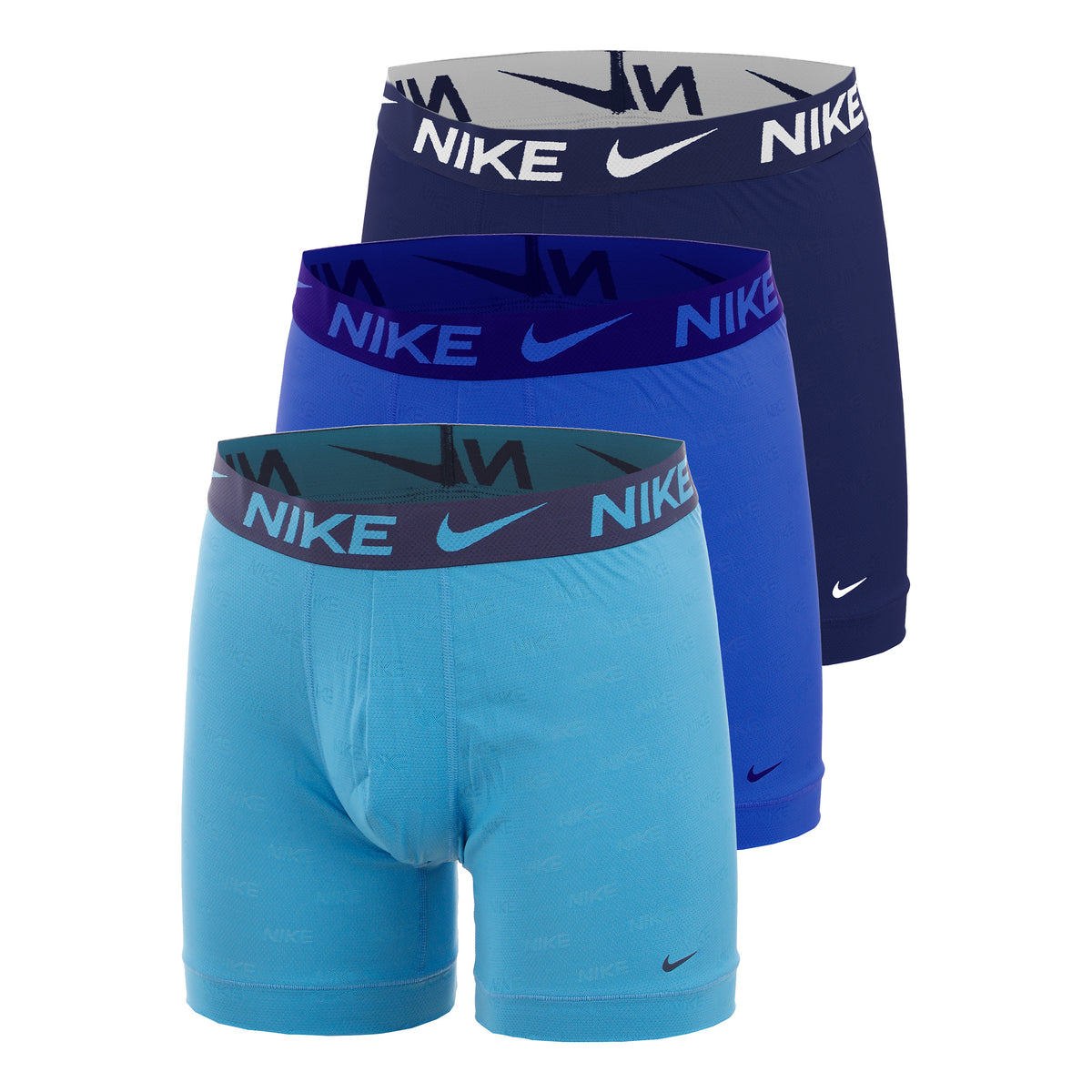 Nike Elite Breath Boxer Brief Boxer Short 3er Pack Herren - gelb, grün