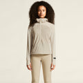 SubZ Light Sweatjacke Damen - beige