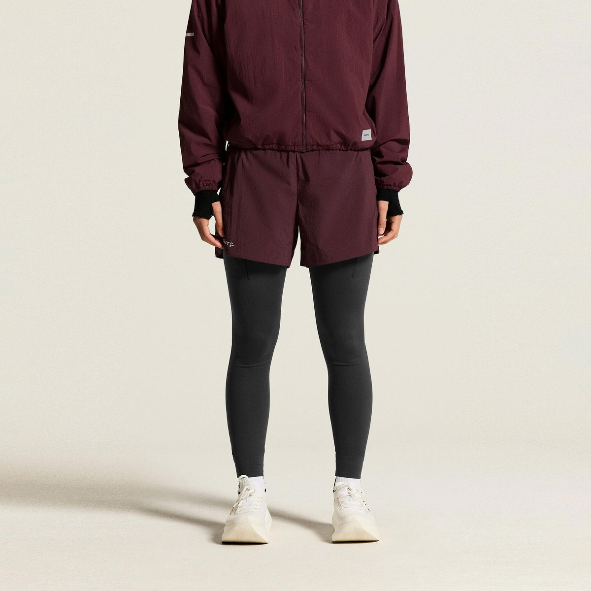 Craft SubZ Laufshorts Damen - rot
