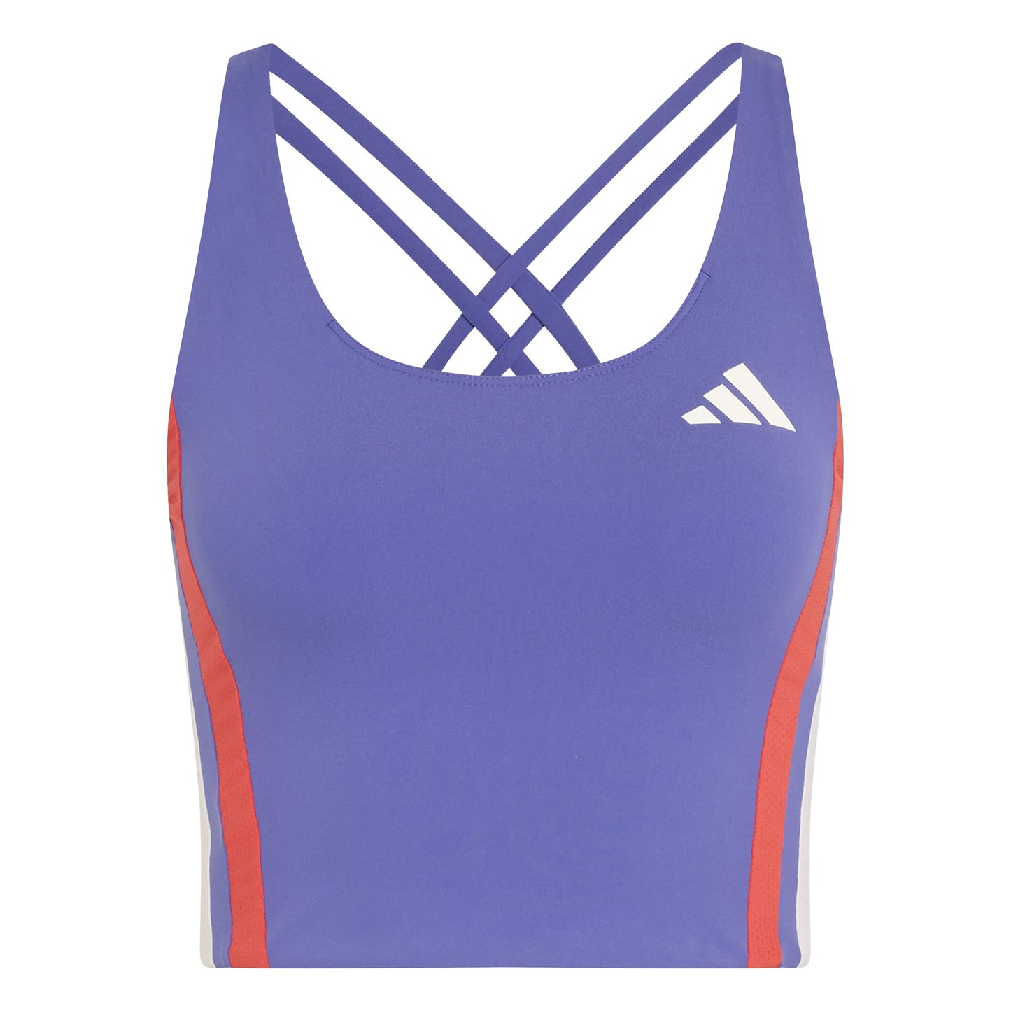 adidas adizero Archive Laufshirt Damen - blau, rot