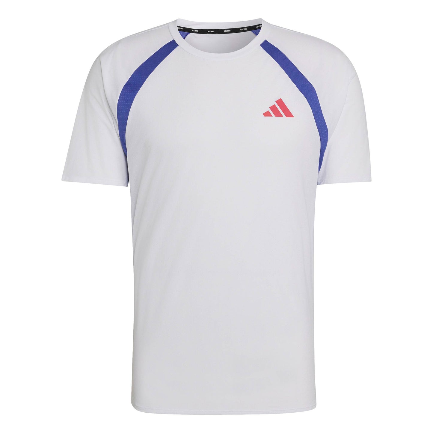 adidas adizero Archive Laufshirt Herren - weiß, blau