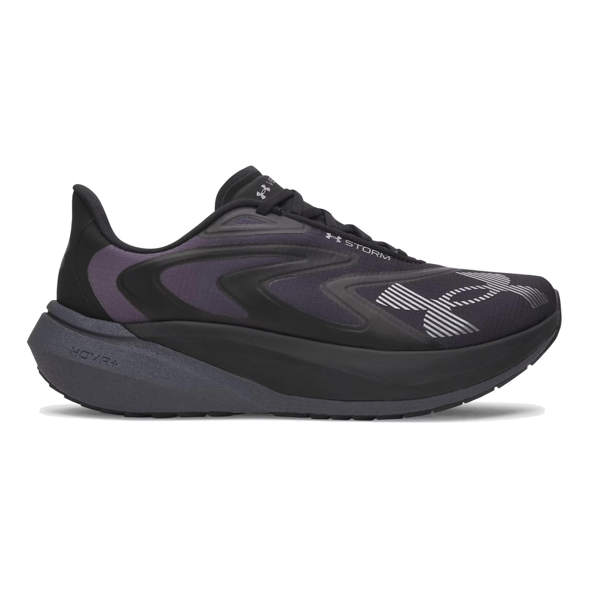 Under Armour Velociti Distance Storm Neutralschuh Unisex - schwarz, grau