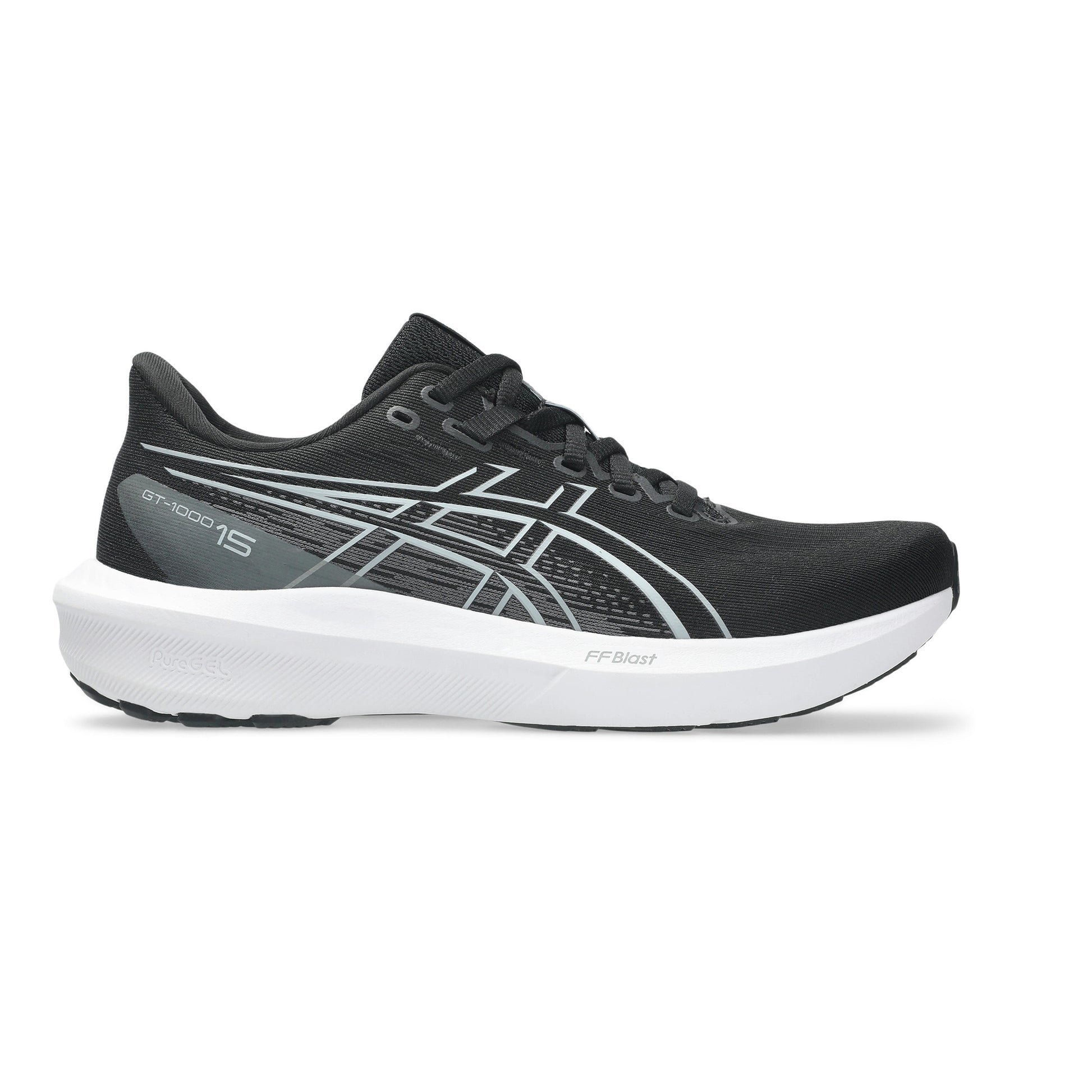 ASICS GT-1000 15 Stabilitätsschuh Damen - schwarz, schwarz