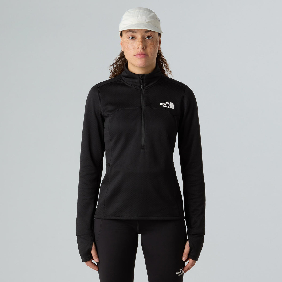 The North Face Winter Warm Pro 1/4 Zip Laufshirt Damen - schwarz