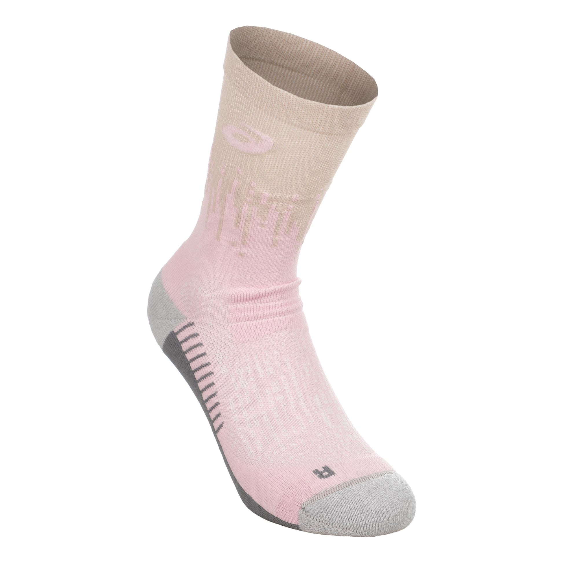 ASICS Performance Crew  Laufsocken - rosa, creme