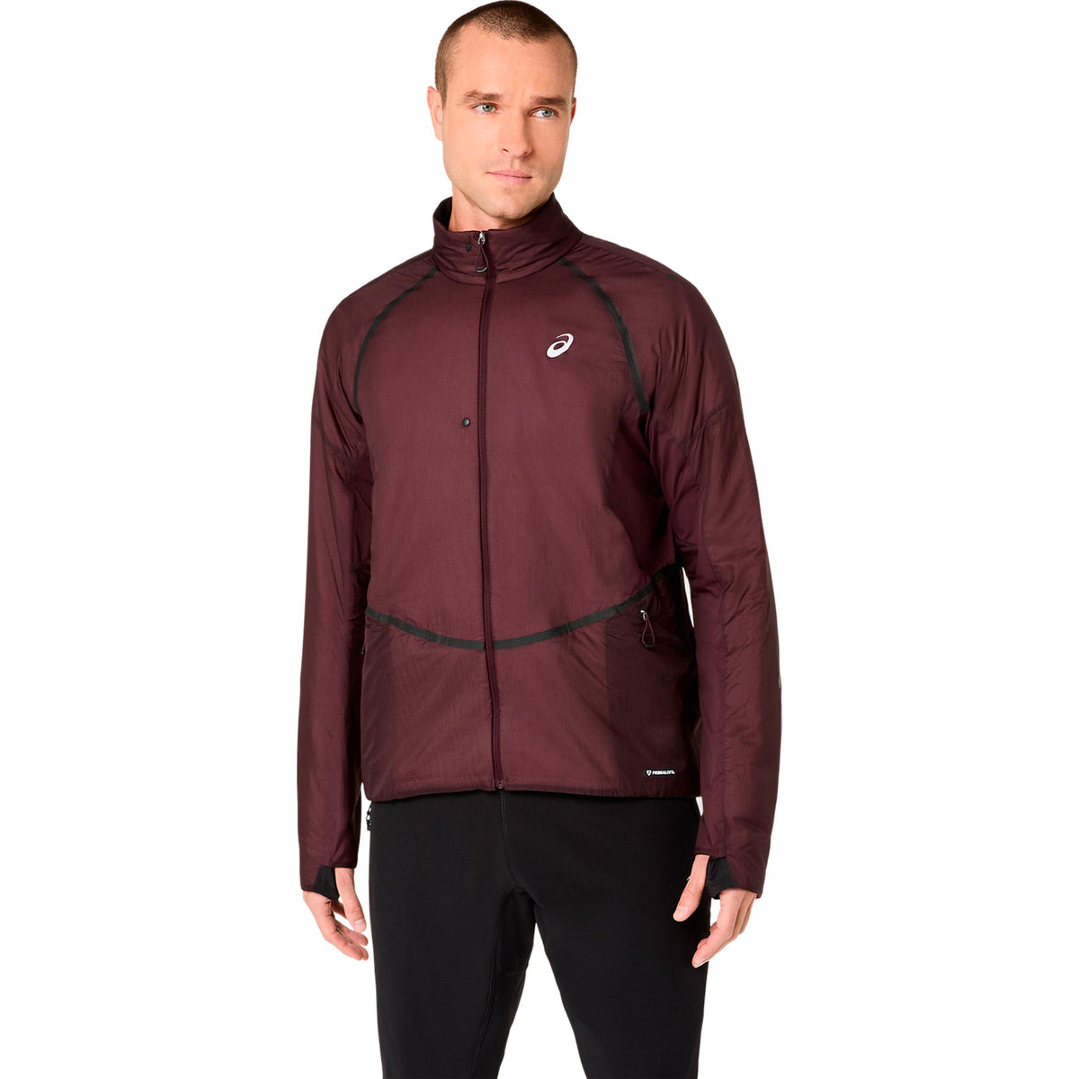 ASICS Road Winter  Laufjacke Herren - weinrot