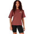 Runner Message Graphic  Laufshirt - rost, limette