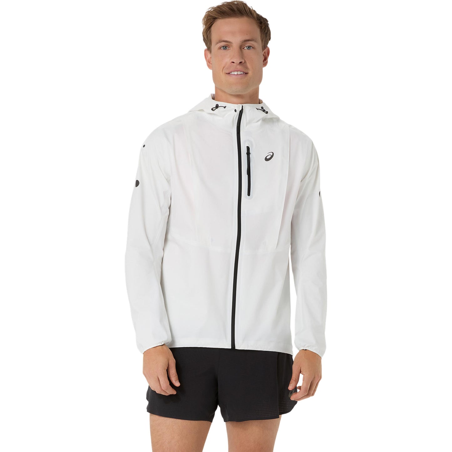 ASICS Fujitrail Elite Waterproof  Laufjacke - creme