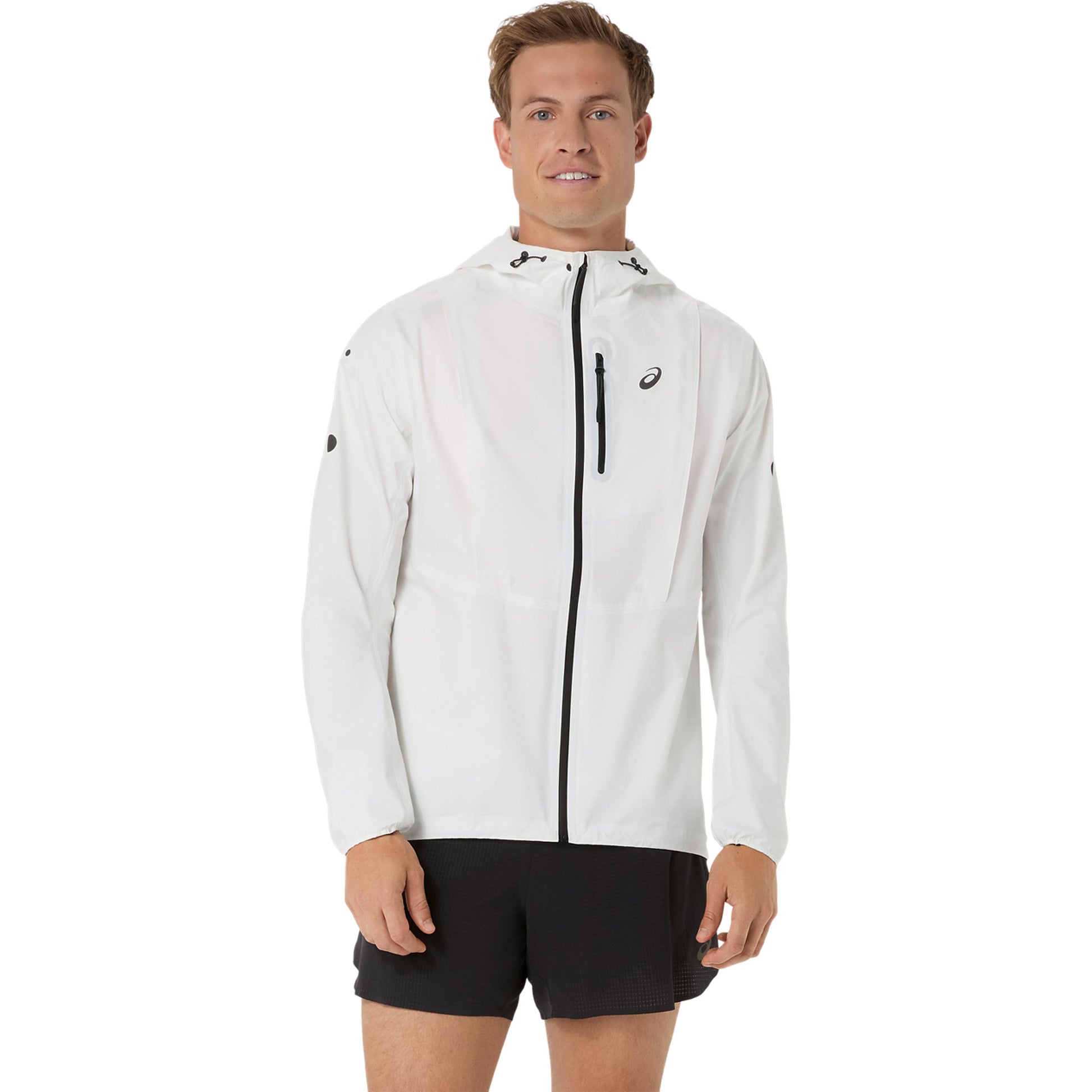 ASICS Fujitrail Elite Waterproof  Laufjacke - creme