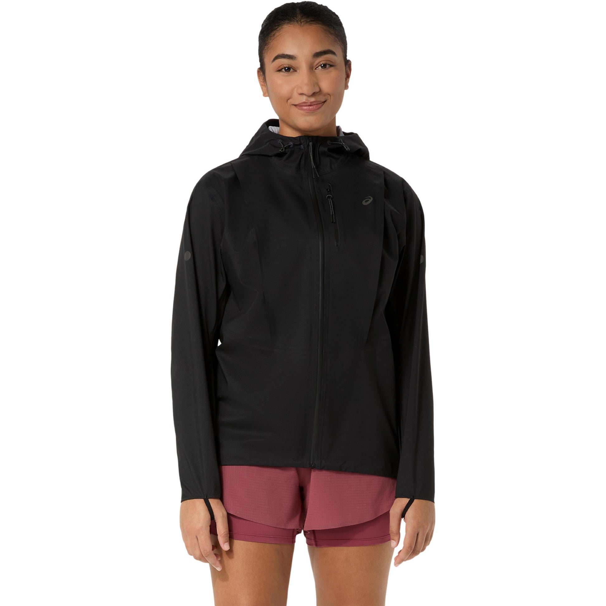 ASICS Fujitrail Elite Waterproof  Laufjacke - schwarz