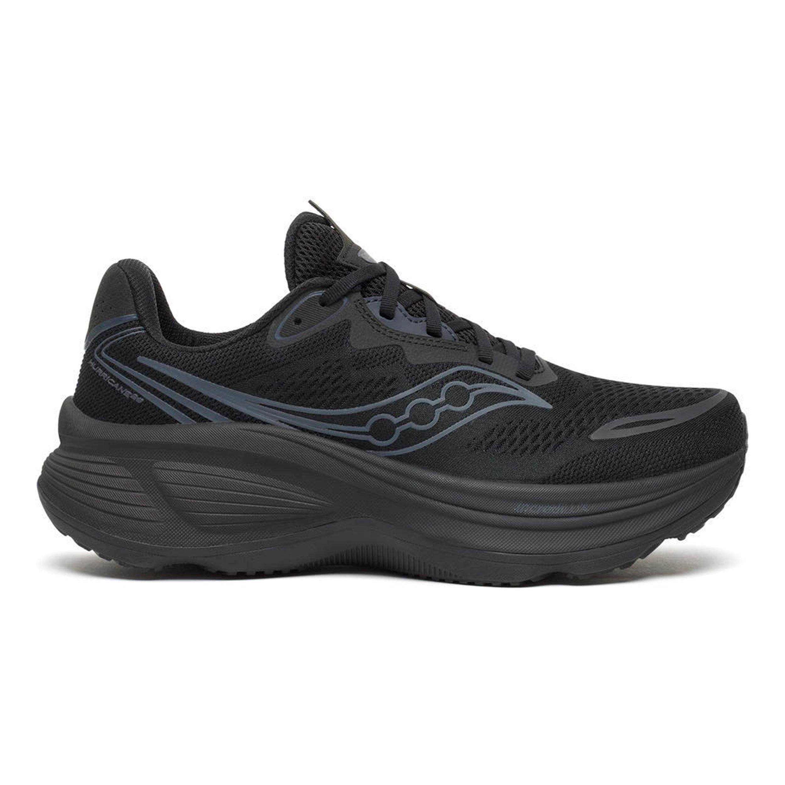 Saucony Hurricane 26 Stabilitätsschuh Herren - schwarz, schwarz
