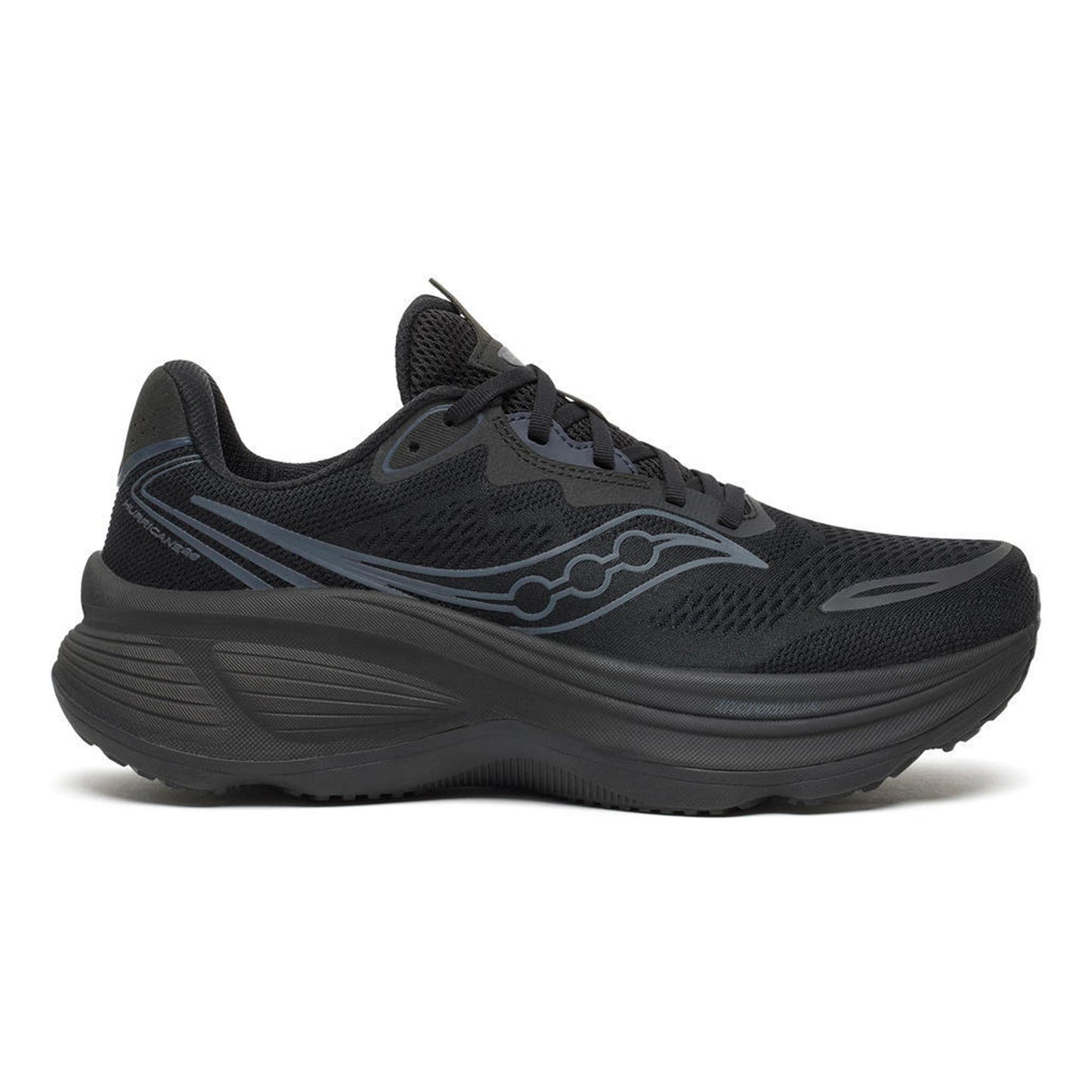 Saucony Hurricane 26 Stabilitätsschuh Herren - schwarz, schwarz
