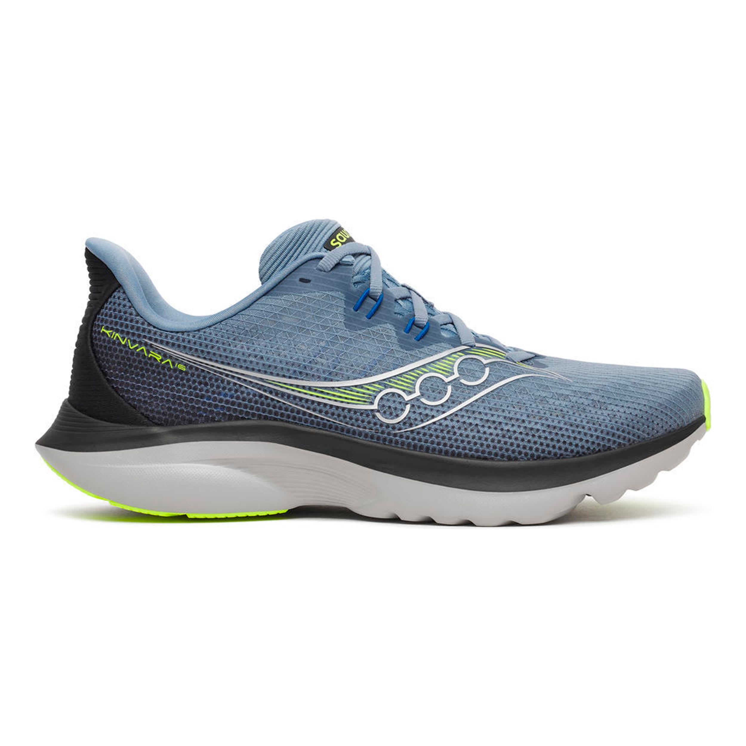 Saucony Kinvara 16 Neutralschuh Herren - blaugrau, schwarz
