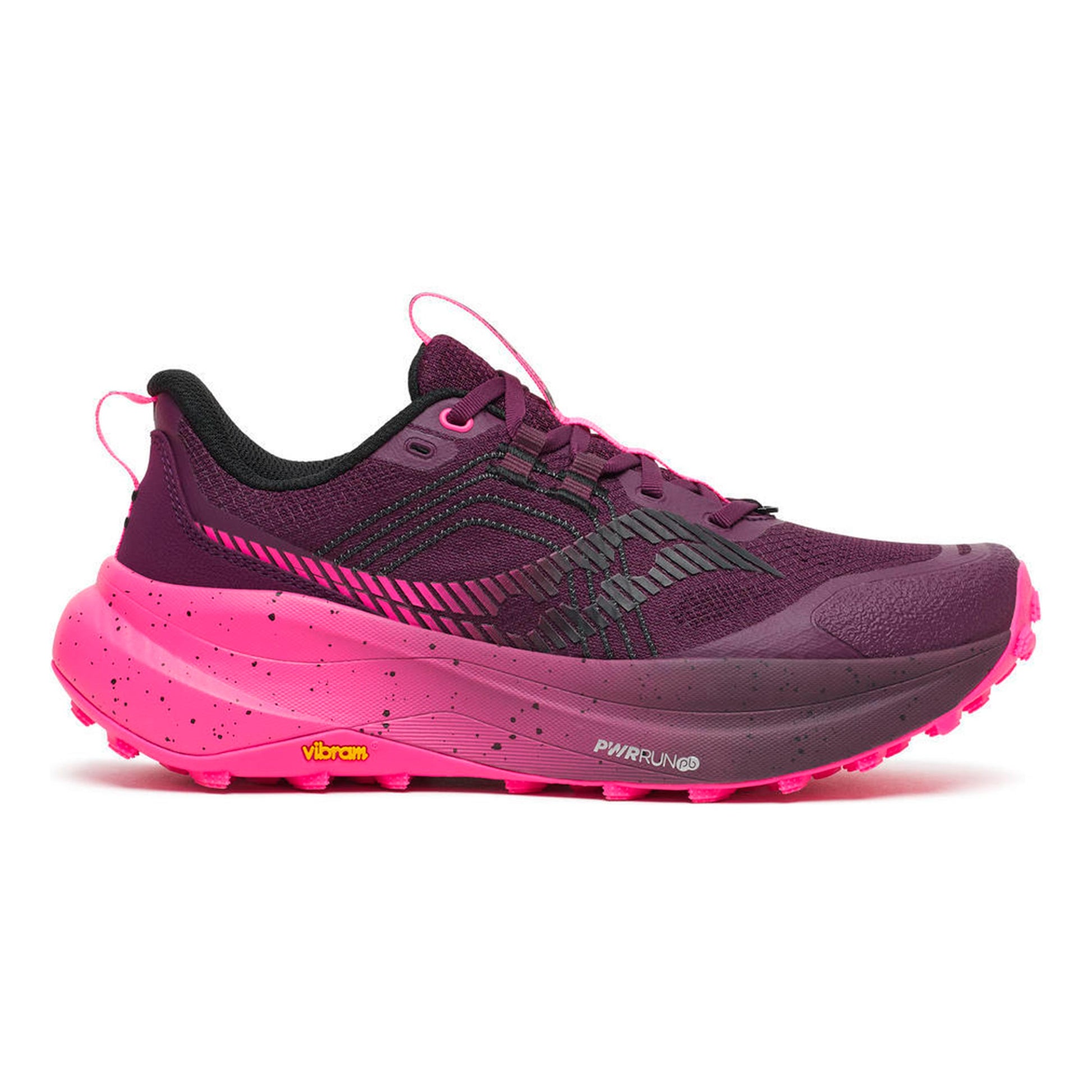 Saucony Xodus Ultra 4 Trailschuh Damen - weinrot, pink
