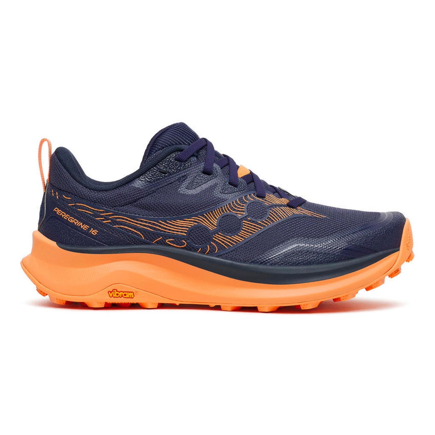 Saucony Peregrine 16 Trailschuh Damen - grau, orange