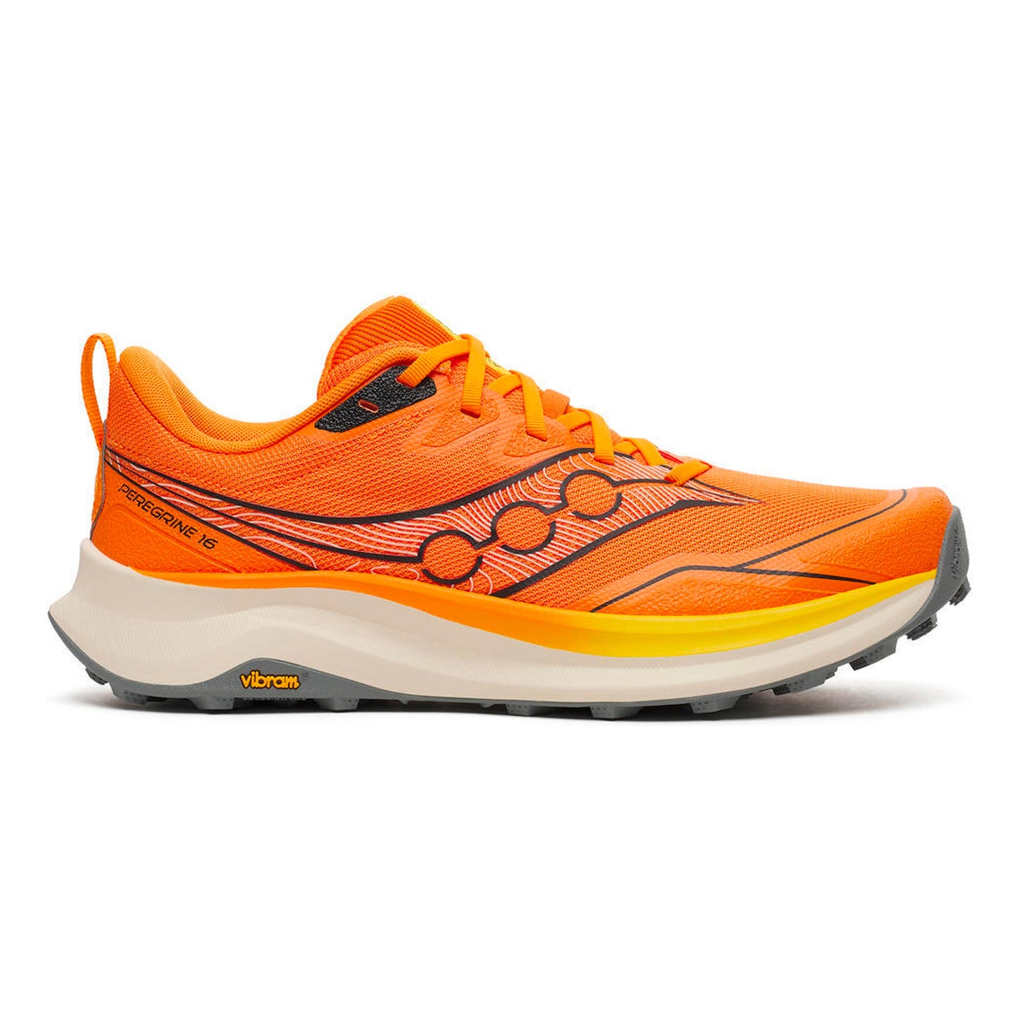 Saucony Peregrine 16 Trailschuh Herren - orange, gelb