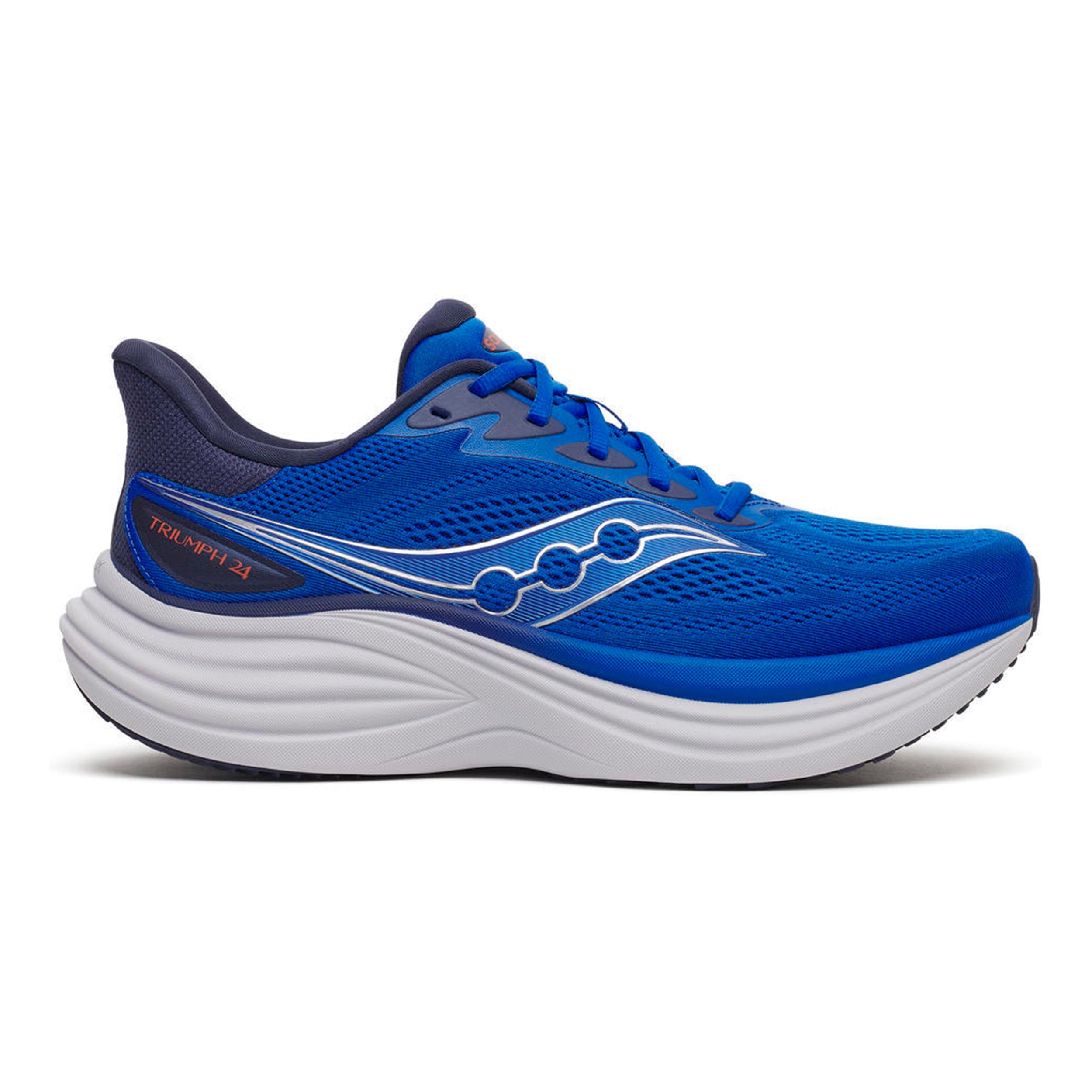 Saucony Triumph 24 Neutralschuh Herren - blau, silber