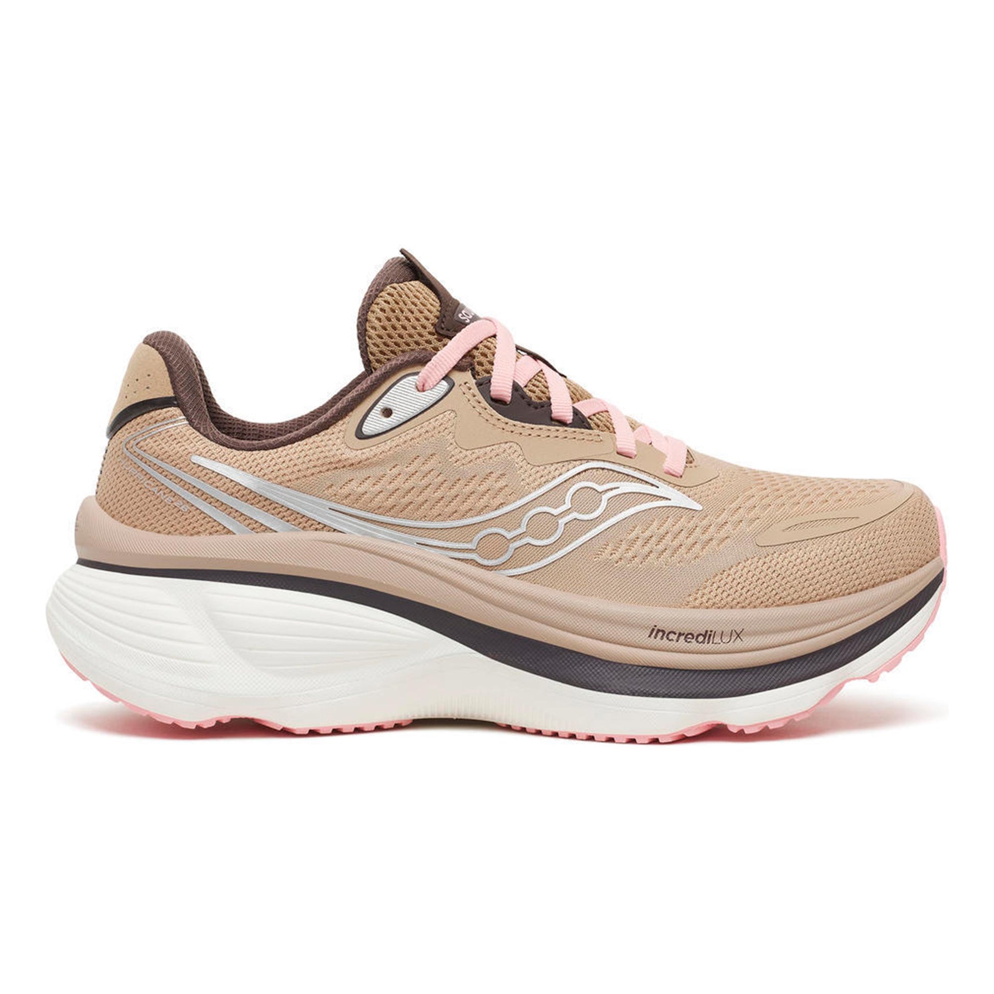 Saucony Hurricane 26 Stabilitätsschuh Damen - caramel, rosa