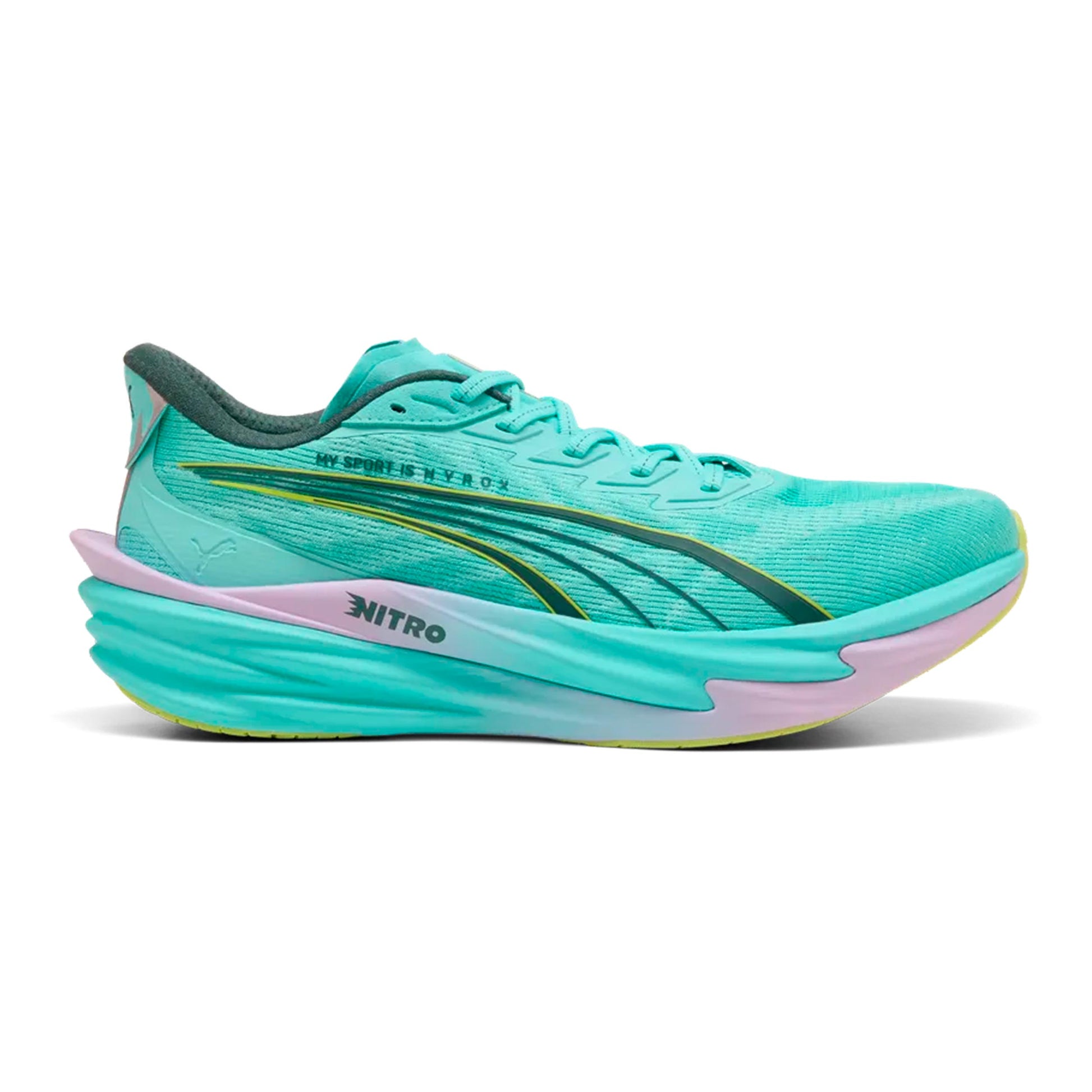 Puma Deviate Nitro 4 HYROX Neutralschuh Damen - türkis, flieder