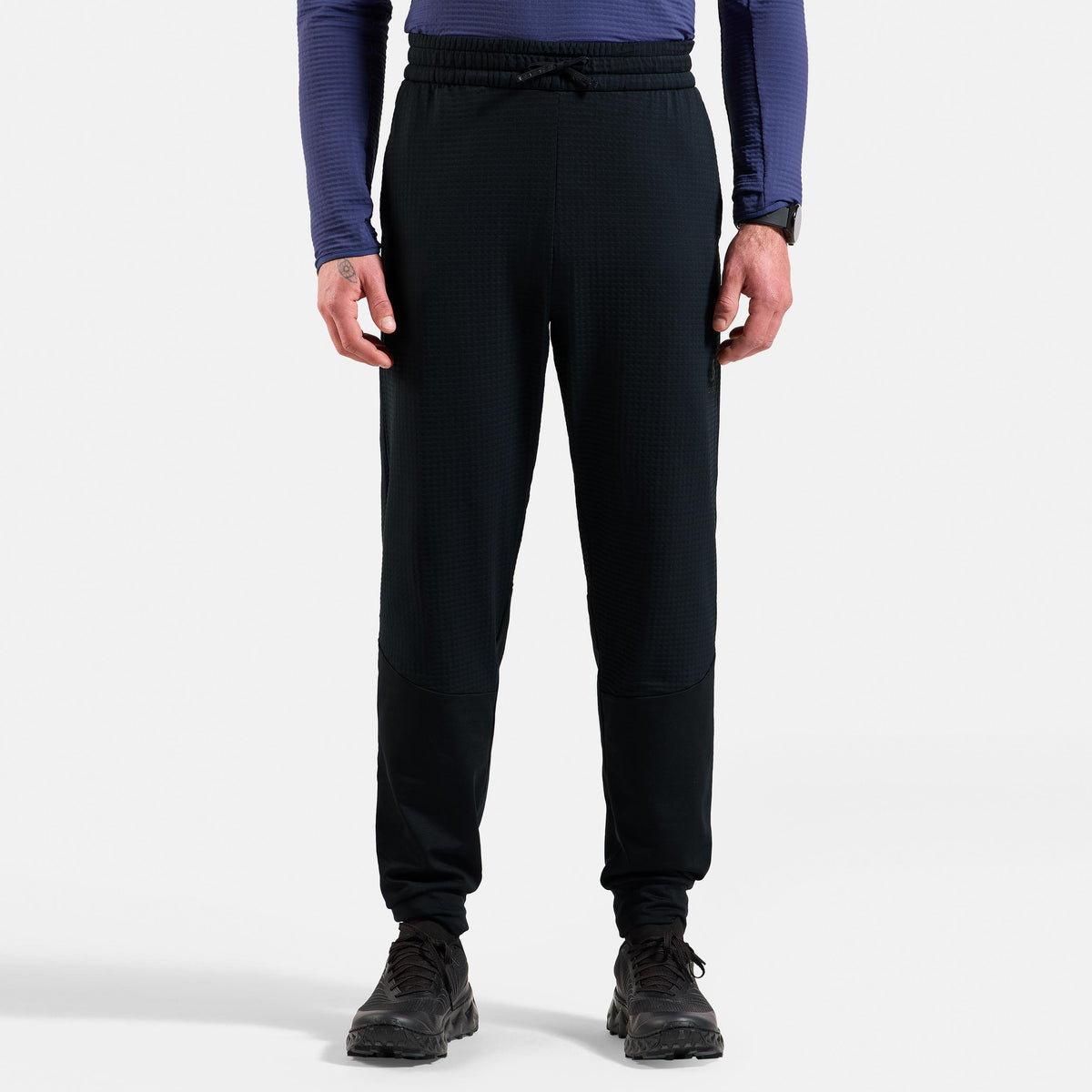 Odlo Essential Thermal  Laufhose Herren - schwarz