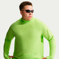 Stride Therma-Fit  Laufshirt Herren - zitronengelb, silber