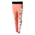 Nike Bekleidung Nike Leg A See Just Do It Tight Damen - koralle, weiß