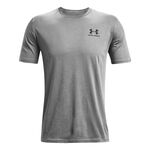Under Armour Bekleidung Under Armour Sportstyle Left Chest T-Shirt Herren-Grau,Schwarz