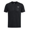 Run Trail Laufshirt Herren-Schwarz