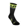 Runner's One Mid Socks Laufsocken Herren-Grau,Limette