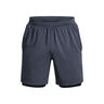 Launch 7in 2in1 Shorts Herren - grau, schwarz
