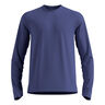 Essential Thermal Midlayer Laufshirt Herren - blau, 