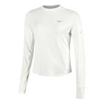 Nike Bekleidung Nike Swift Laufshirt Damen - creme