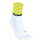 Falke Bekleidung Falke RU4 Endurance Compression Laufsocken Herren-Weiß,Gelb