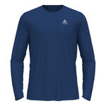 Odlo Bekleidung Odlo Zeroweight Chill-Tec Crew Neck Longsleeve Herren - dunkelblau, 