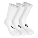 ASICS Bekleidung ASICS Crew Sportsocken 3er Pack-Weiß,Schwarz