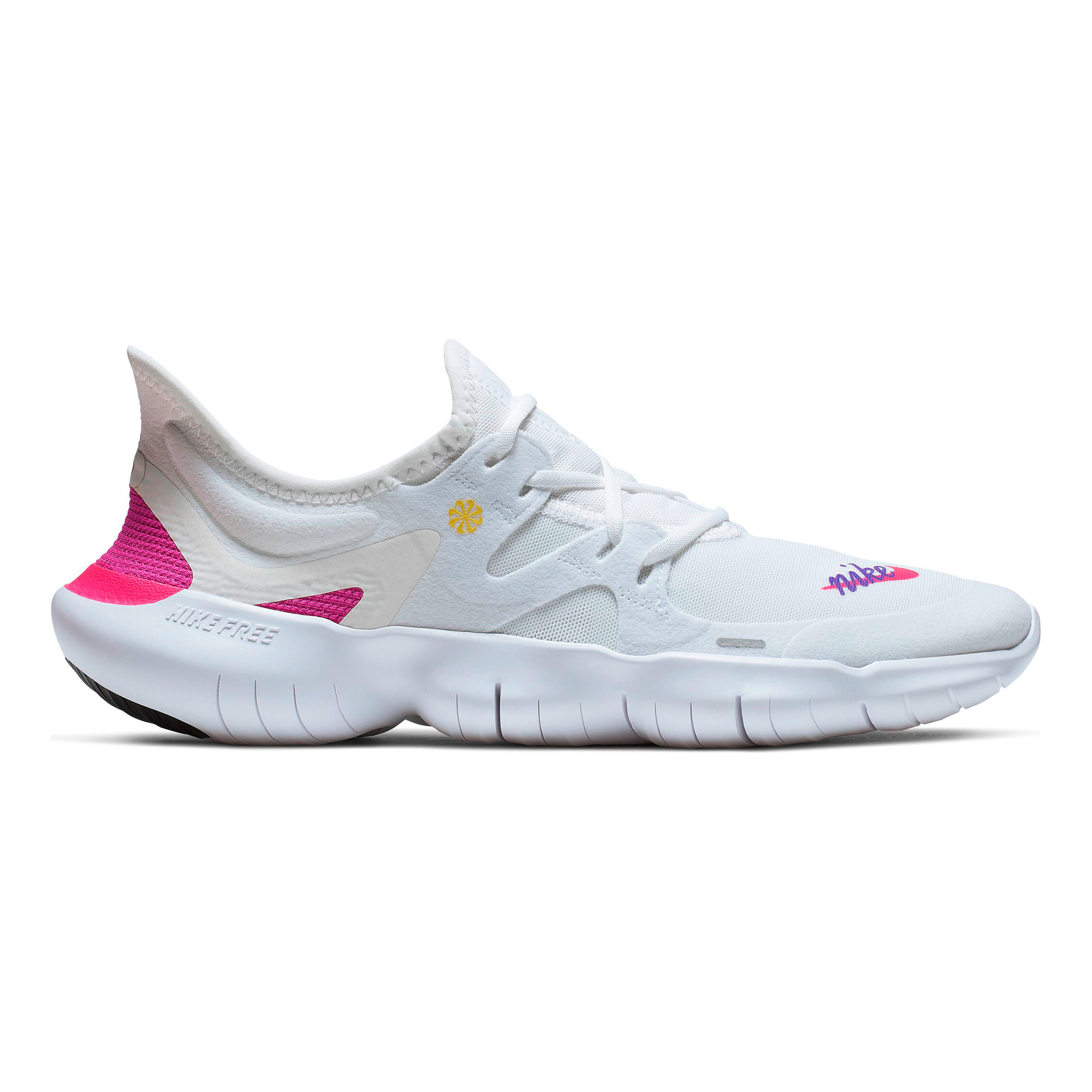 Free run damen grau pink cheap