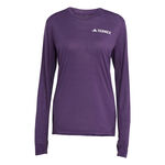 adidas Bekleidung adidas Terrex XPR Laufshirt Damen-Lila