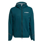 adidas Bekleidung adidas Terrex XPR Light Rain Laufjacke Herren-Petrol