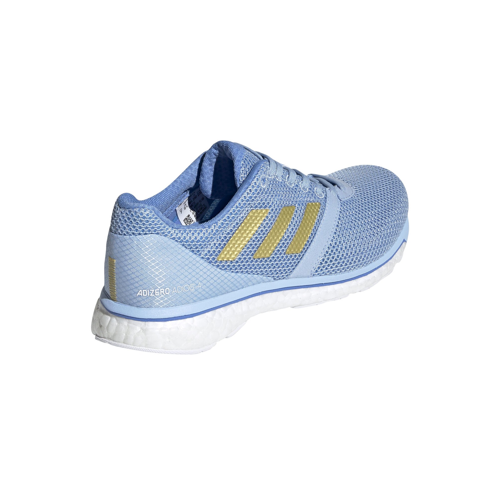 adidas Adizero Adios 4 Wettkampfschuh Damen Hellblau Gold online