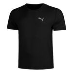 Puma Bekleidung Puma Run Cloudspun Laufshirt Herren-Schwarz