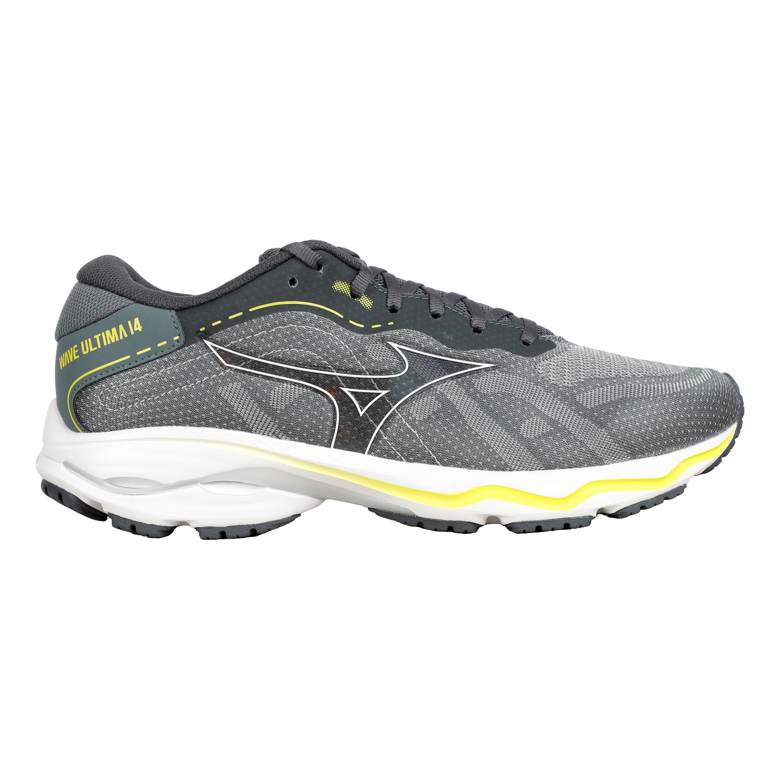 Mizuno Wave Ultima 14 Neutralschuh Herren Grau Gelb online kaufen Running Point CH