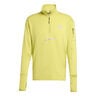Adi365 Warm Half-Zip Laufshirt Herren-Gelb