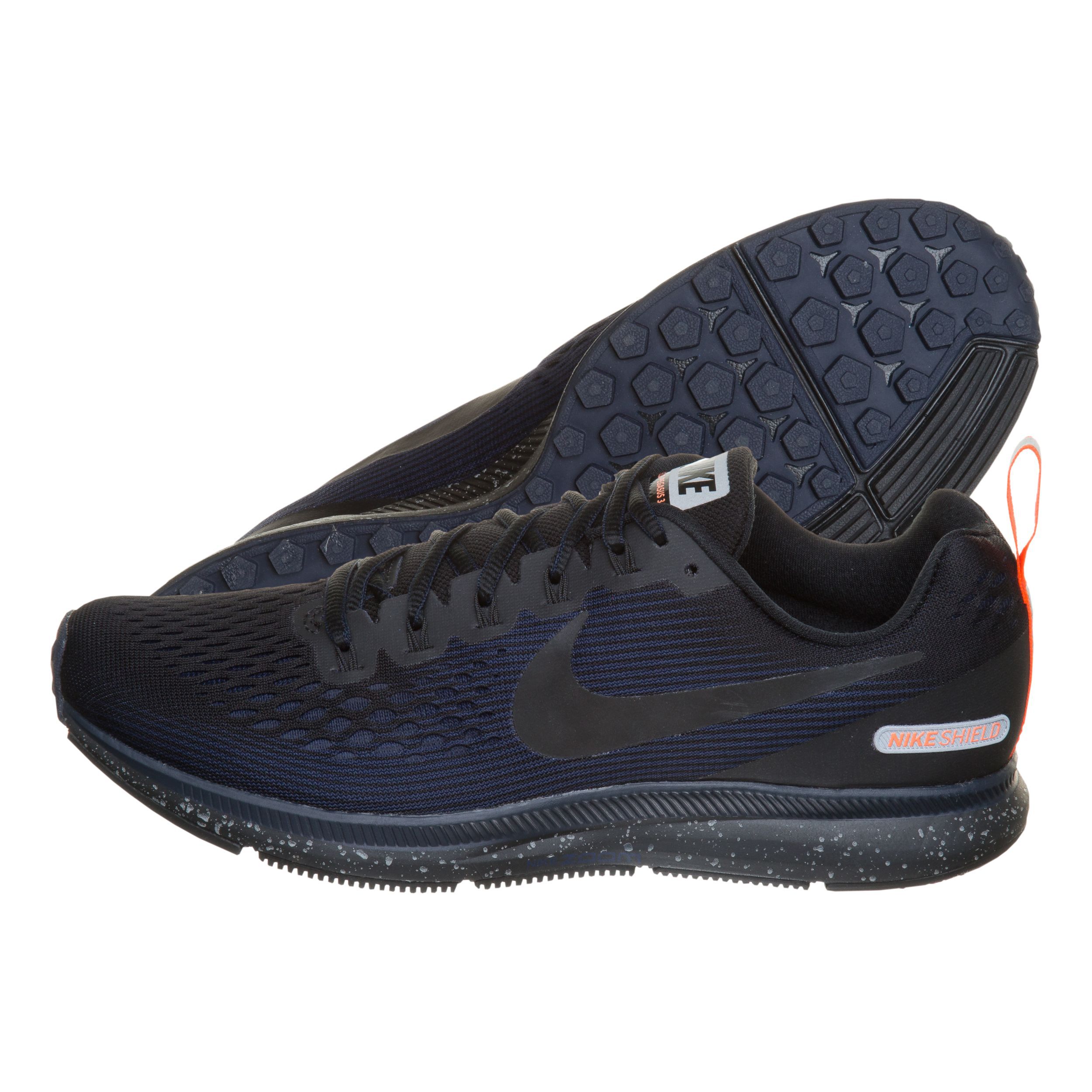 Nike Air Zoom Pegasus 34 Shield Neutralschuh Herren Schwarz