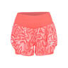 Road AOP 2in1 3.5in Laufshorts Damen-orange
