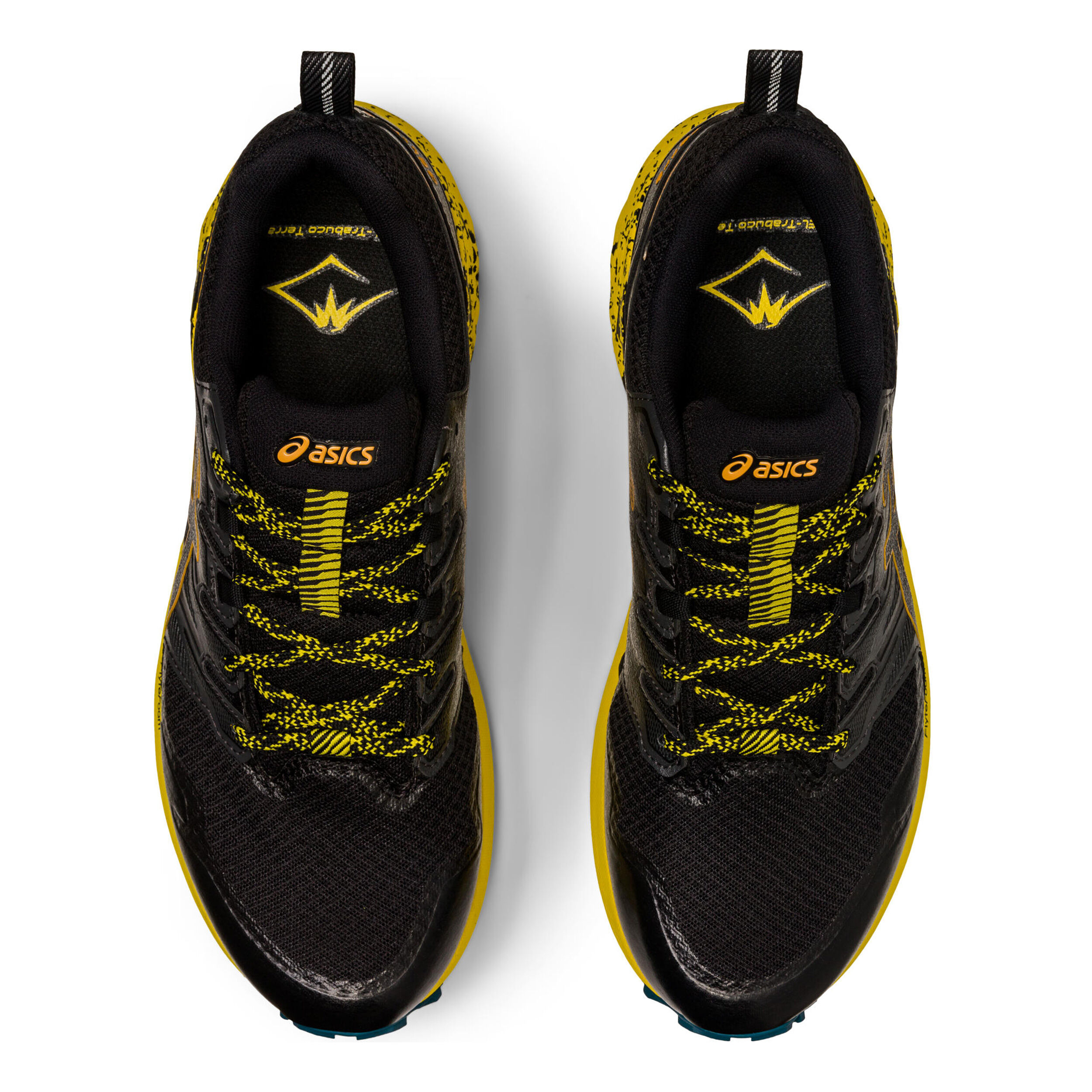 Asics hotsell schwarz gelb