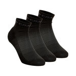 Craft Bekleidung Craft Core Dry Mid Laufsocken 3er Pack-Schwarz