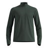 Essential Thermal Midlayer 1/2 Zip Laufshirt Herren-Oliv
